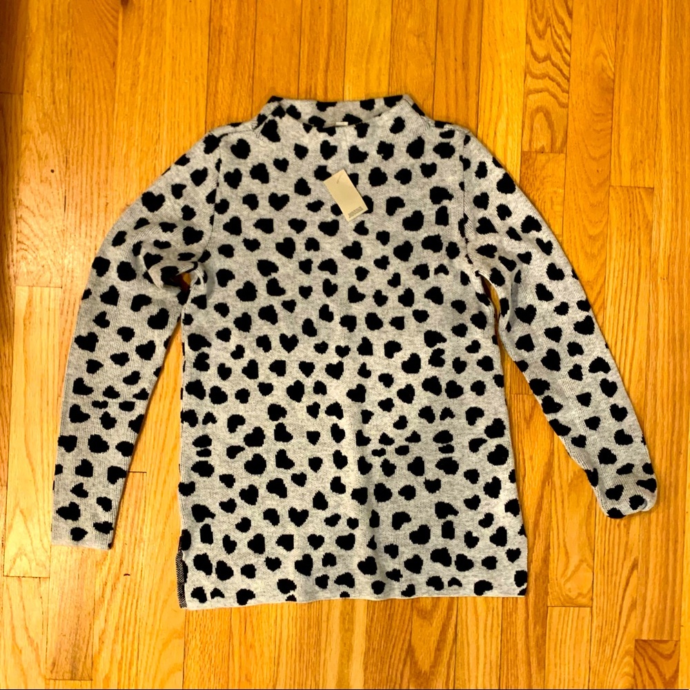 LOFT Heart Sweater - NEW w/ Tags!
